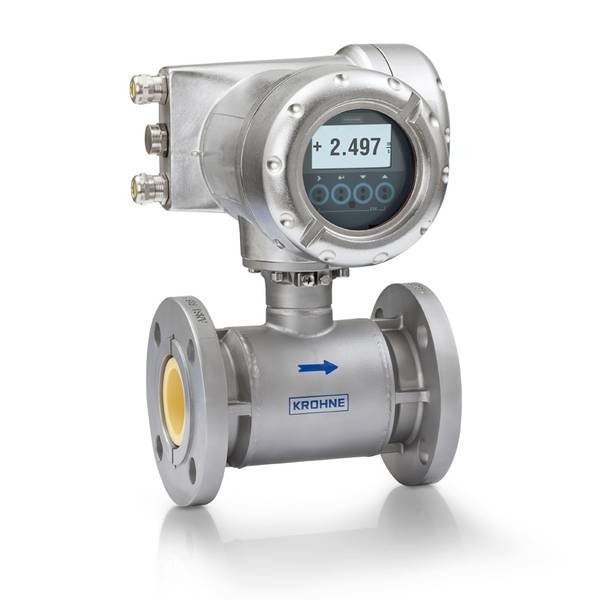 KROHNE OPTIFLUX 7300 C High precision ceramic lined electromagnetic flowmeter